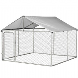 dog kennel chain link